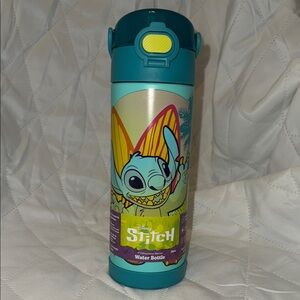 Disney Stitch Teal and Yellow Bottle